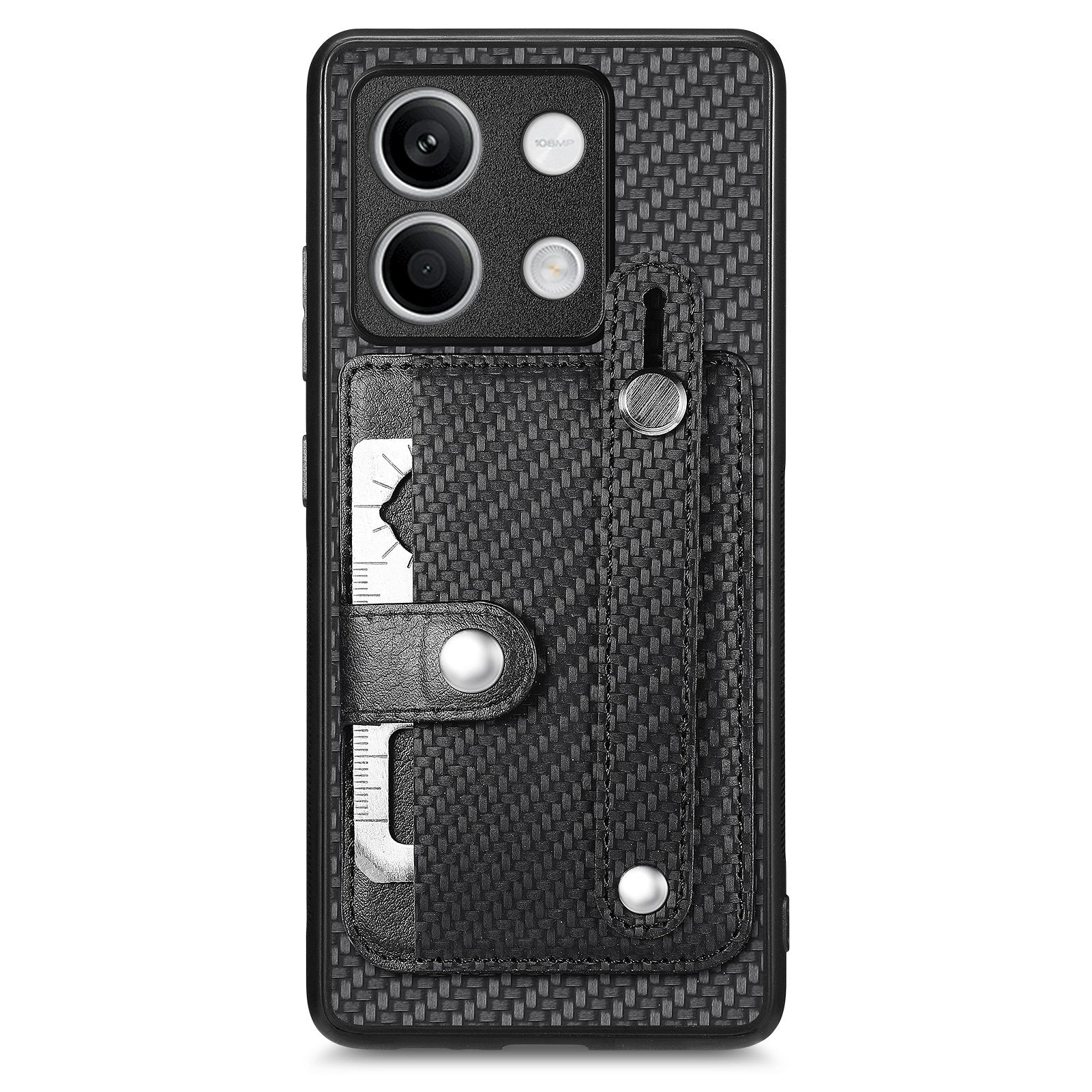 C1-01 For Xiaomi Redmi Note 13 5G Case PC+TPU+Leather Phone Cover Wristband Ring Design C1-01 For Xiaomi Redmi Note 13 5G Case PC+TPU+Leather Phone Cover Wristband Ring Design